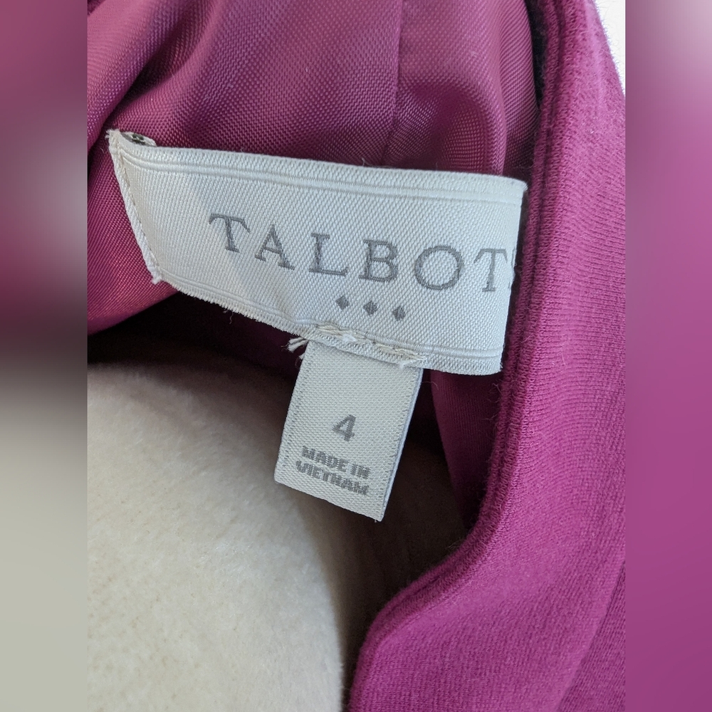 Talbot's Bi Stretch One Button Blazer - image 5